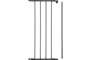 BABYDAN Baby Dan - Extensión para Barrera de Seguridad Flex/Park M (33 cm.) negro