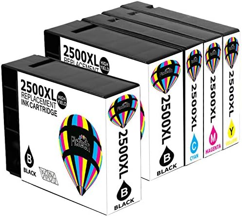Pictech Replacement Canon PGI-2500XL Ink Cartridges for Canon MAXIFY IB4150 IB4000 IB4100 IB4050 MB5050 MB5150 MB5450 MB5350 MB4050 MB5155 MB5455 MB5000 MB5100 MB5300 MB5400