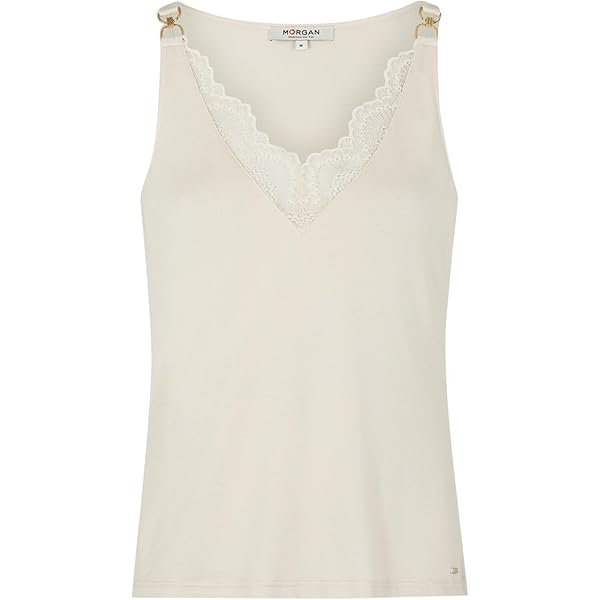 Pieces Damen Weste PCMASTINA - Baumwolle V-Ausschnitt Ohne Ärmel