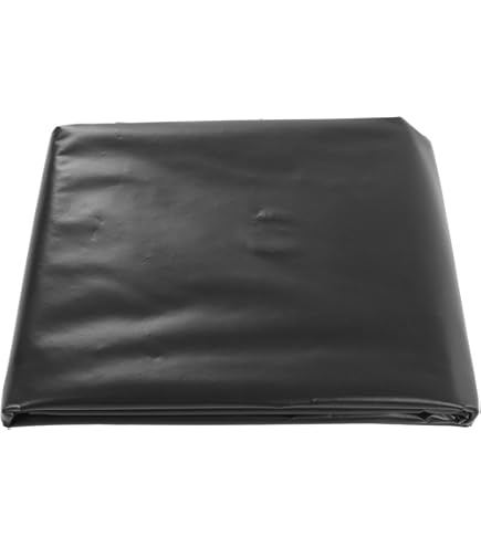 Zwarte vijverfolie 3x4m 4x6m 5x8m 8x10m 10x12m Ondoordringbare