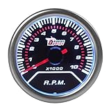 tacometro no marca revoluciones moto Adecuado para todos los medidores de 52 mm de diámetro de coche, camión, barco, motocicleta y otros vehículos.