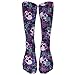 Produktbild hutaz Flowers And Skulls Compression Socks For Men & Women - BEST For Running, Nurses, Shin Splints, Flight Travel, Skiing & Maternity Pregnancy - Boost Athletic Stamina & Recovery