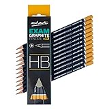 ✅ DISPONIBLE PARA TODOS - Ya sea usted un principiante o un artista experimentado, este conjunto de lápices MONT MARTE es para estudiantes, aficionados y profesionales por igual. Escribir o dibujar hace mucha diversión con este conjunto