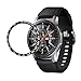 Produktbild Bezel Styling Kompatibel mit Galaxy Watch 46mm Hülle Frontier & Classic Lünette Ring Schutz Kratzfest Tachymeter Ring [Aluminium] für Galaxy Watch 46mm Zubehör (Schwarz)