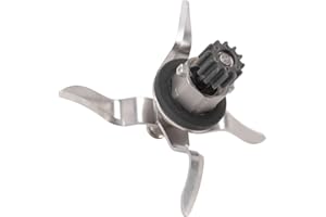 CORNESTY Lame de Mixeur Inox 12 Dents, Efficace, Antirouille, Facile à Nettoyer, pour Monsieur Cuisine Connect 1.0 SKMK1200A1 SKMK1200B2