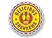 Produktbild 2 x Authentic Delicious schawarma Vinyl Aufkleber # 7014 - 20cm/200mm Wide