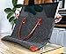 Price comparison product image Lavolta Carrying Case Bag for Apple iMac 27-inch - Handmade Genuine Leather and Wool Felt - fits iMac 27" Retina 5K & 27" Thunderbolt Display - with Protective Lining & Pockets for iMac Accessories