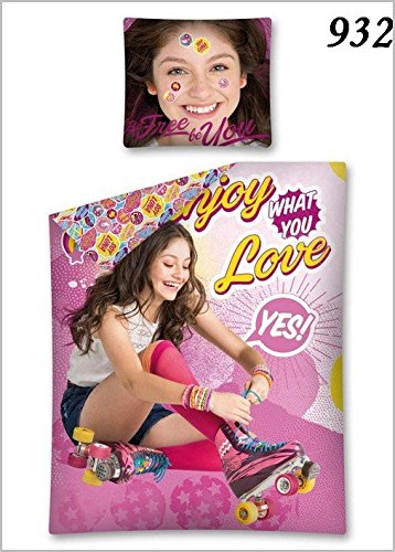 2 tlg Bettwäsche Kinderbettwäsche 140x200+70x80 932 Soy Luna