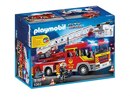 Preisvergleich Produktbild PLAYMOBIL City Action 5362 - Feuerwehrauto und Leiter, Mehrfarbig