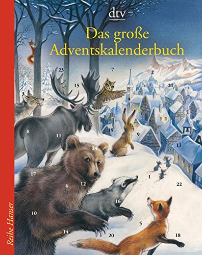 Das große Adventskalenderbuch: Die Weihnachtsmäuse und das vergessene Dorf (Reihe Hanser)