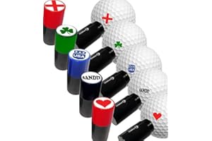 ASBRI GOLF Asbri Stempel für Golf-Schläger und -Ball, schwarz