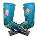 Produktbild bennigiry Wasser Lily Funny Frog Arm Ärmel UV-Schutz für Männer Frauen Sonnencreme Schutz Handschuhe Running Golf Fahrrad fahren lang Arm, 1 Paar