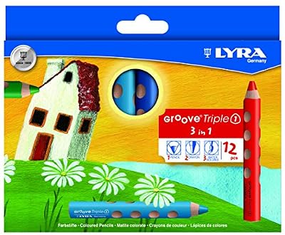 Lyra Groove Triple 1 Stylo de couleur 12 Stifte multicolore