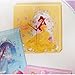 Disney Princess Yellow Canvas Wall Clock 25cm x 25cm (Approx) Excellent Gift Idea