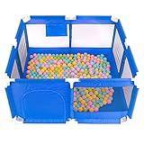 ◆ Material: Hergestellt aus Sicherheits-Oxford-Stoff und Stahlrohrmaterial & herausnehmbarem luftigem Netz, Schwammverpackung, Intimpflege. Hochwertiges Material, ungiftig, kein Geruch. Geben Sie Ihrem Baby einen Sicherheitsraum.