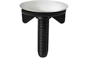 QOXEZY 1pcs Stainless Steel Kitchen Sink Tap Hole Cover Tap Hole Blanking Plug Stopper Basin Cover 45MM