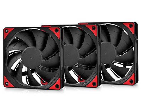 DeepCool CAPTAIN 360EX Refrigeración Líquida CPU Cooler AIO con LED Rojo, Refrigerador Liquido Silencio con 360mm PWM 3 Ventiladores (AM4 Compatible), Color Negro