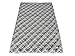 Produktbild Green Decore Lattice“ Woll-Teppich, Natürliche Farben, 140 x 200 cm