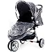 BABY JOGGER CITY MINI MICRO SINGLE RAIN COVER ZIPPED WEATHER SHIELD
