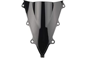 GZYF Motorcycle Windshield Windscreen Double Bubble For CBR300R 2014-2019 Black