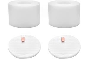 Leadaybetter 2-pack NV601UK Upright Vacuum Replacement Filter Set for Shark Upright Vacuum Cleaner NV601UK NV601UKT NV600UK NV600 NV601 NV700UK NV700UKT kitchen vacuum replacement filter