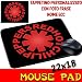 Produktbild Maus Pad Red Hot Chili Peppers Mauspad personalisierbar mit Foto, Logo etc