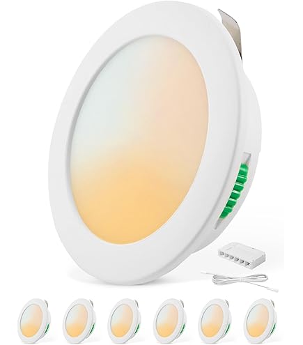 Trango Set van 4 G4E-042 led-meubelinbouwspots, 12 volt AC/DC inbouwlamp, plafondlamp mat nikkel ter vervanging van conventionele G4 meubellampen, keukenkaplampen, kastverlichting enz
