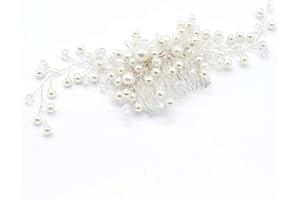 Xinlie Peigne à Cheveux avec Strass pour mariée et Demoiselle d'honneur