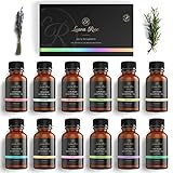 🌿 FÜR AROMATHERAPIE - Verwenden Sie einen Diffuser (Verdampfer), eine Duftschale oder einen Luftbefeuchter. Als Aroma-Öl zur Entspannung und Linderung von Stress. Sie können ebenso mit einem Trägeröl ein Saunaaufguss machen.