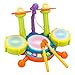 Produktbild Per Kleinkind elektronisches Trommel Set mit Mikrofon-Musikspielzeug-Puzzlespiel-frühes pädagogisches Spielzeug für Baby-Kinder