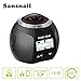Produktbild 360 Panorama Kamera sansnail SV100 360 Kamera Allwinner V3 1440p 4 K Kamera Wasserdicht Sport 3D VR Videos Kamera (schwarz)