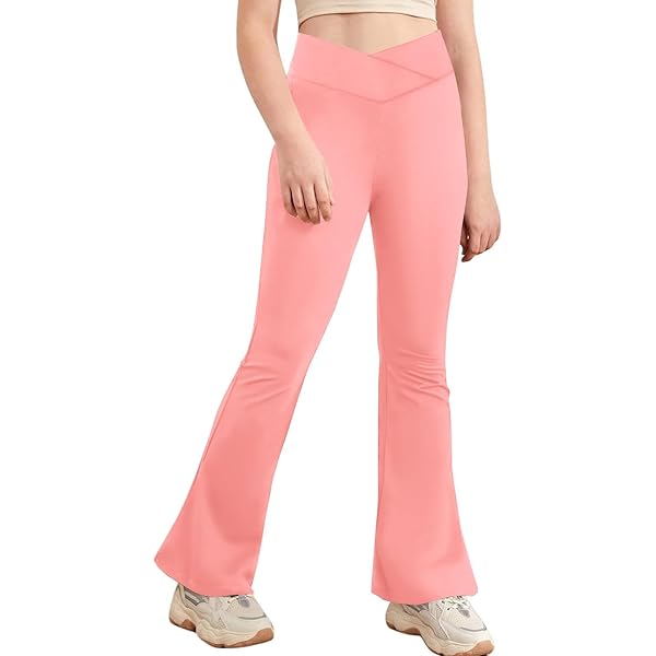 PIECES Mädchen Pkrikke Flared Pant - Dänische Mode Für Mädchen