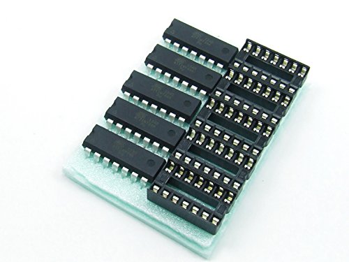 Just-Honest POPESQ® - 5 Piezas x ATTINY84 con/with Dip MCU ATTINY 84 AVR Arduino Compatible #A346
