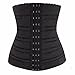 Imported Women Body Shaper Waist Trainer Cincher Underbust Corset Shapewear Black XL RS.670.00
