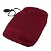 Produktbild B Blesiya Hochwertig Aufblasbare Kissen Lordosenstütze für Auto Home Office Stuhl Portable Kissen mit Pump Removable Mesh Massage Kissen - Rose Rot