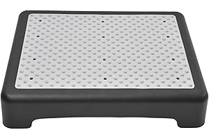 PILIPANE Movilidad Antideslizante Plataforma con peldaños Medio peldaños Apilable Ancianos Medio peldaños Taburete con peldaños para Exteriores para escaleras,Taburete con peldaños, automóviles, Cama Hogar