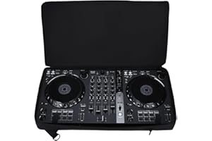 Janjunsi Borsa per la Conservazione del Mixer DJ Compatibile con Pioneer DDJ-FLX6/DDJ-SX/DDJ-SX2/DDJ-SX3 - Custodia Portatile per Controller DJ, con Tracolla Regolabile