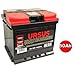 Produktbild URSUS Batterie für Auto Wohnmobil gebrauchsfertig maximale Qualität Leistung Haltbarkeit 50 Ah