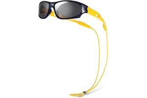 Hifot Kids Polarized Sunglasses For Boys Girls Childrens UV 400 Protection Rubber Flexible Outdoor Beach Eyewear Sport Sunglasses