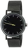 Damen Armbanduhr Giorgio&Dario Schwarz Quarz Gehause Stahl Analog Armband Stahl Schwarz