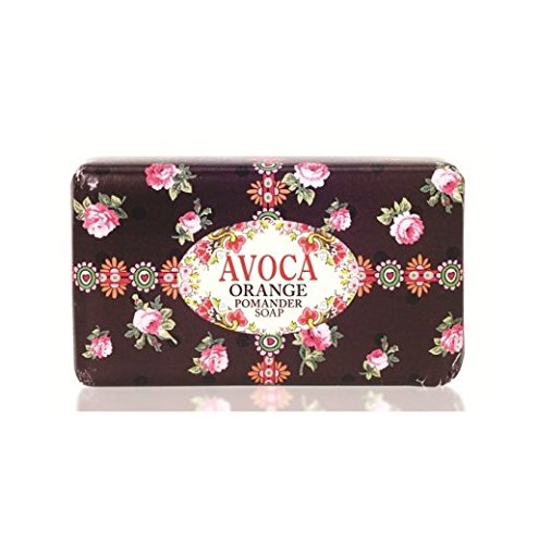 Avoca naranja y aroma de Pomander Barra de Jabón 200 g no Animal Testing 100% vegetales