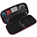 Price comparison product image Zariavo Store Nintendo Switch Accessory - Portable Pouch Travel Bag For Nintendo Switch, Carbon Fiber Shell