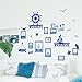 Produktbild MiniWall Continental selbstklebende Sticker Wohnzimmer Schlafzimmer Sofa Wand Dekorationen Malerei Zimmer passen British Wind Fototapete, 145 * 80 Cm