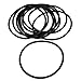 Price comparison product image Sourcingmap 115mm x 5mm Black Nitrile Rubber O Ring NBR Seal Washer a12040200ux0464 10 Pcs