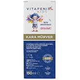 Vitafenix Kara M&uuml;rver Ekstresi, C Vitamini ve &Ccedil;inko İ&ccedil;eren &Ccedil;ocuklar İ&ccedil;in Sıvı Takviye Edici Gıda 150 ml