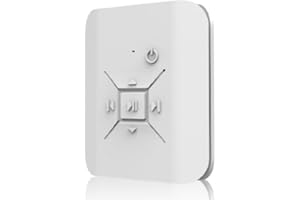 TUNAI TC001S-S-1W kabelloser Bluetooth Kopfhörerverstärker mit HD Mikrofon und Sprachsteuerung Weiß