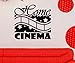 Produktbild Home Cinema Kino Wandtattoo Wandaufkleber Kamera Wand Deko Film Aufkleber 5S067, Farbe:Schwarz Matt;Breite vom Motiv:45cm
