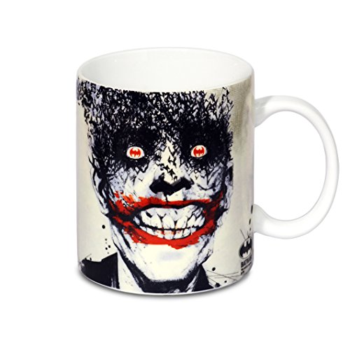 DC-Comics-Batman-Joker-Bats-Porzellan-Tasse-Kaffeebecher-wei-Lizenziertes-Originaldesign-LOGOSHIRT