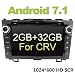 Produktbild Eunavi 2G RAM+32G ROM Auto Stereo GPS, Android7.1 INDASH Navigation Doppel DIN Autoradio Video CD DVD Player Auto Stereo Kit für Honda CRV CR-V 2006 2007 2008 2009 2010 2011 Touch Bildschirm Head Unit SAT NAVI