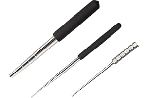 SPEEDWOX - Mandrini per anelli di sicurezza, 12 misure, colore nero, per creare gioielli, confezione da 3 pezzi